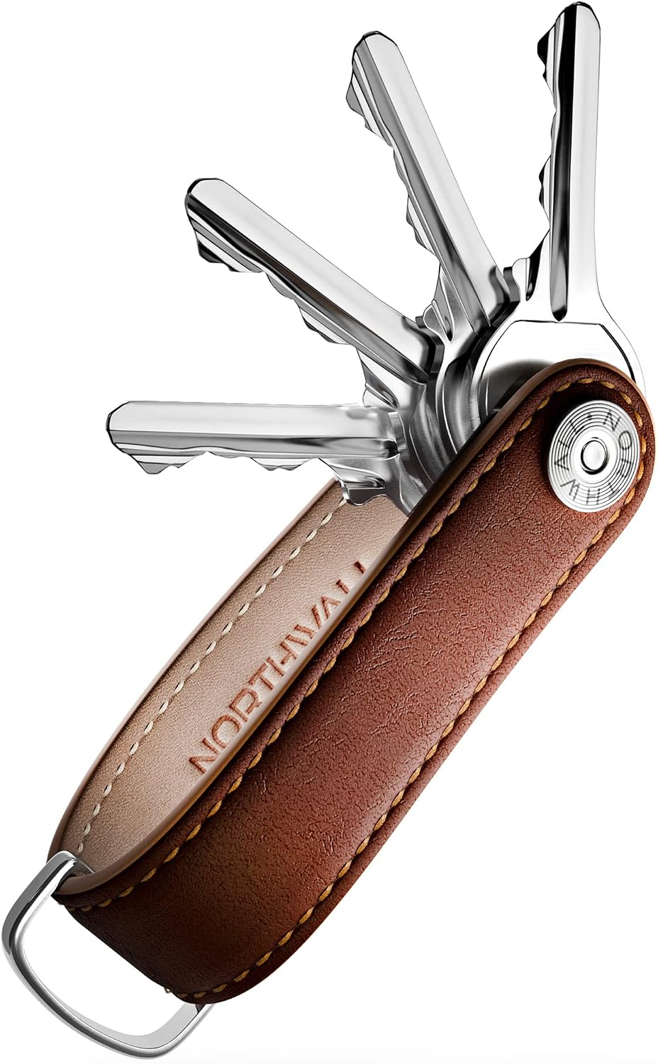Northwall Keychain Holder, Key Holder Pocket Secure Key Ring, Keychain Accessories for Men, Key Chain Organizer ThorKey