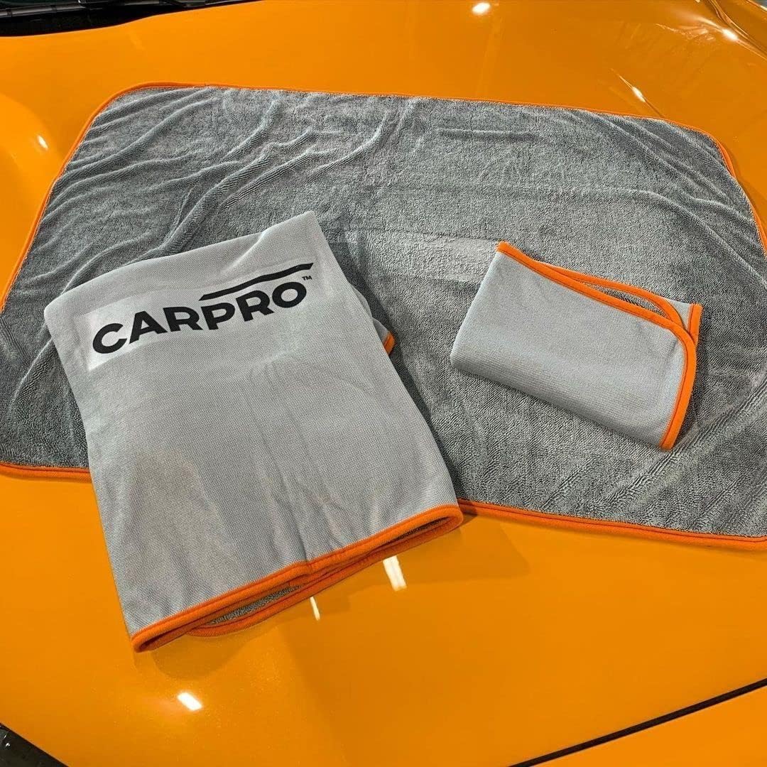 CARPRO DHydrate Drying Towel: Car Wash Towel for Spotless Shine, Microfiber Edge, Lint & Tag Free, Cleaning Cloth - 20" x 20" (Pack of 1)