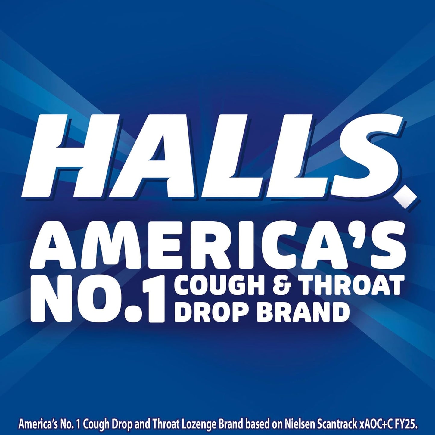 Halls Cough & Throat Relief Mentho-Lyptus Cough Drops, 360 ct | No Synthetic Dyes, 12 Bags of 30