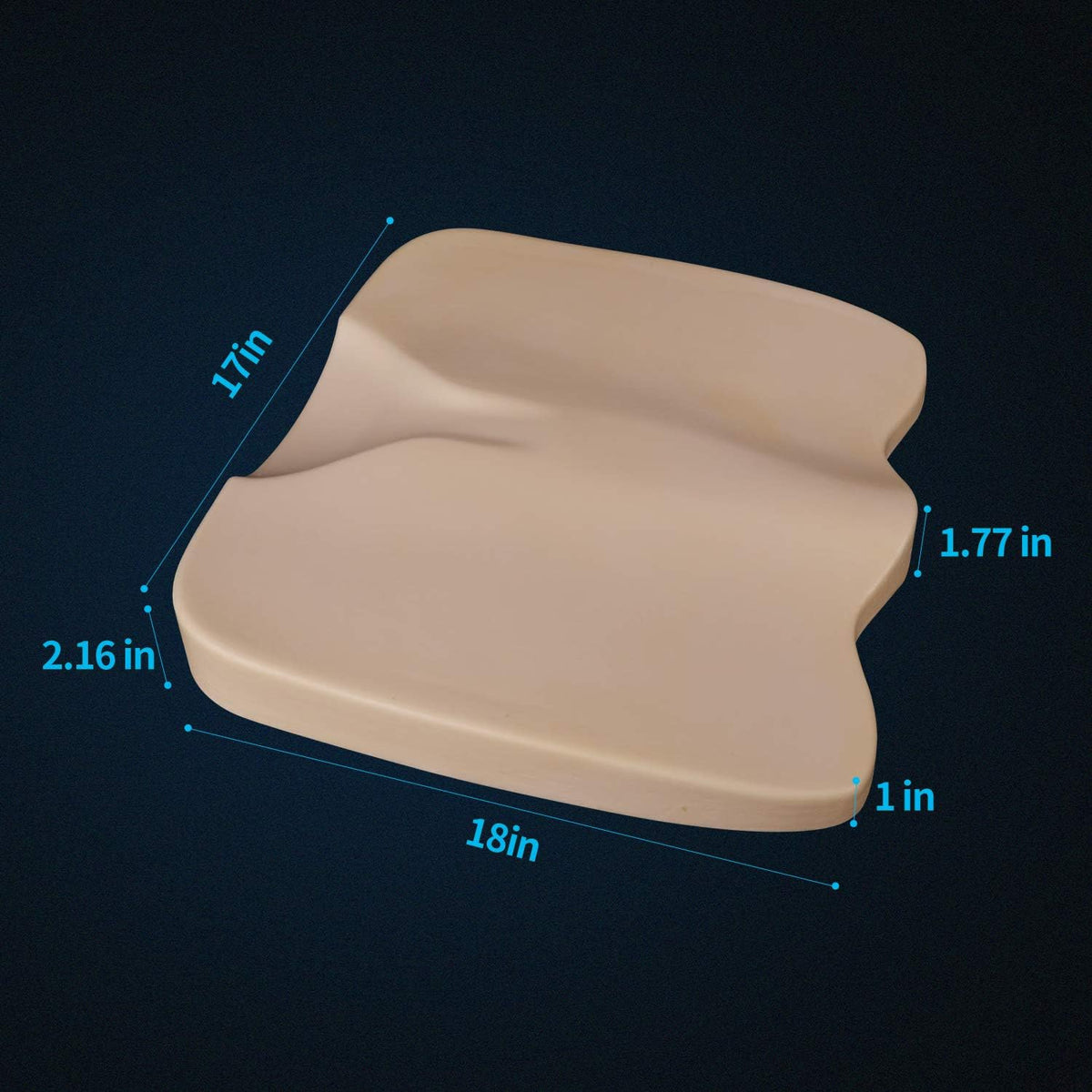 Car Seat Cushion, Comfort Memory Foam Seat Cushion for Driving