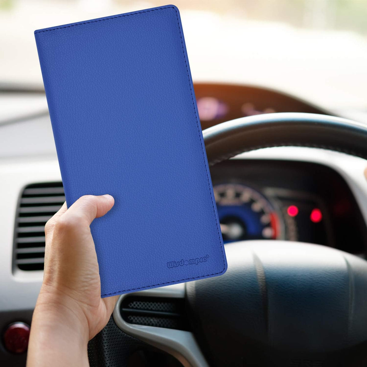 Wisdompro Car Registration and Insurance Holder, Document Card Organizer
