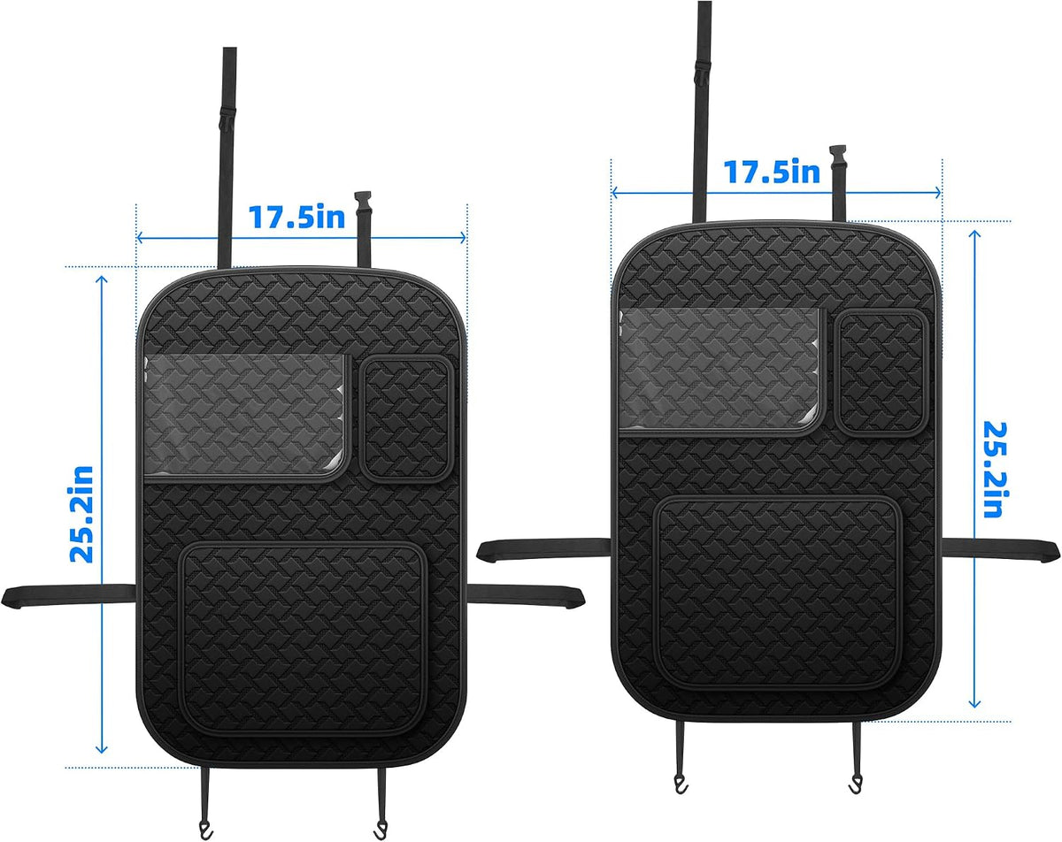 Car Kick Mats Back Seat Protector for Ford Explorer 2 Pack