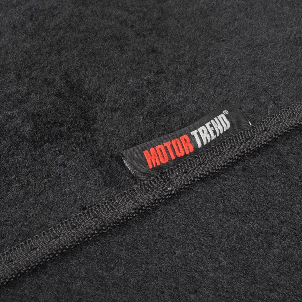 Motor Trend FatRug Premium Carpet Car Floor Mats - Thick Robust Auto Gear, Universal Fit for Your Car Truck or SUV, Black
