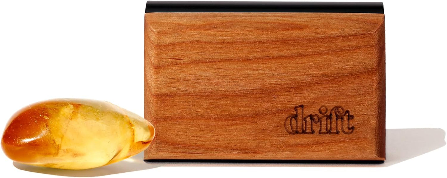 Drift Car Air Freshener - The Original Wood Air Freshener - Car Odor Eliminator - Long Lasting Scent - Auto Accessories - Metal Clip - Essential Oils - Clean Ingredients - Open Air Scent Starter Kit