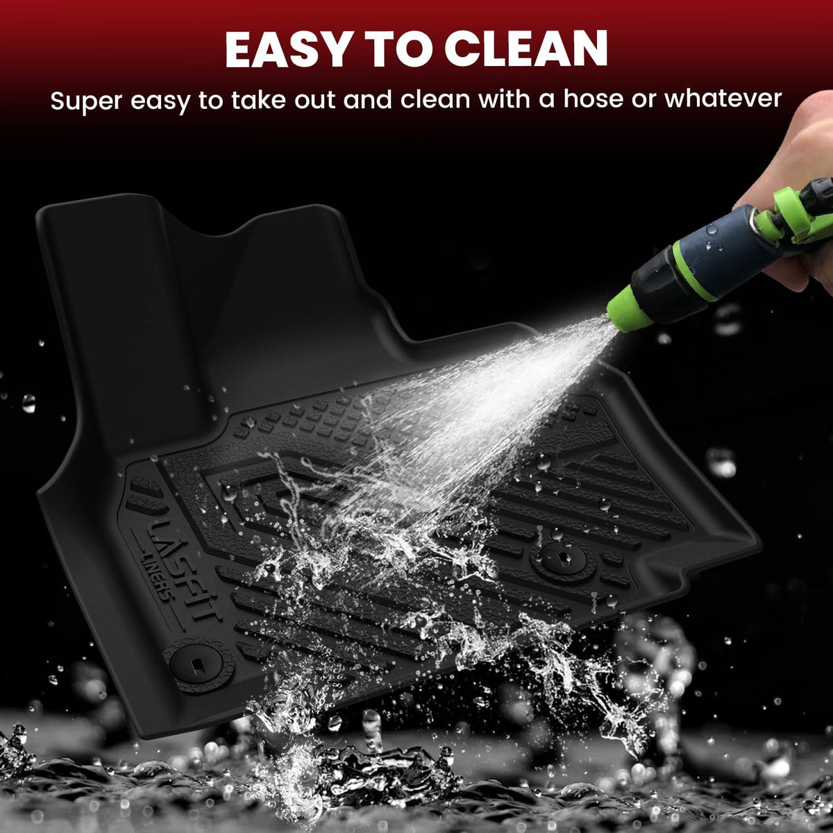 LASFIT Floor Mats for KIA EV9 6-Seat 2026 2025 2024