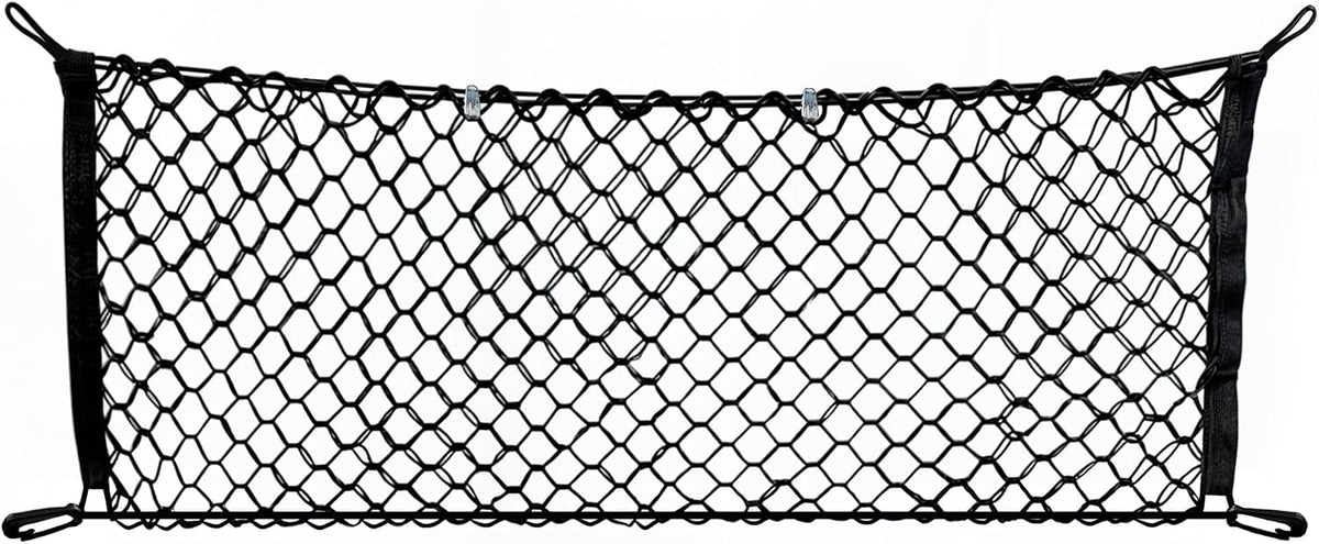 Envelope Style Trunk Mesh Cargo Net - For Jeep Grand Cherokee 2011 - 2021 Car Accessories - Premium Trunk Organizers and Storage - SUV Truck Cargo Nets - Vehicle Carrier Organizer for Cherokee WK