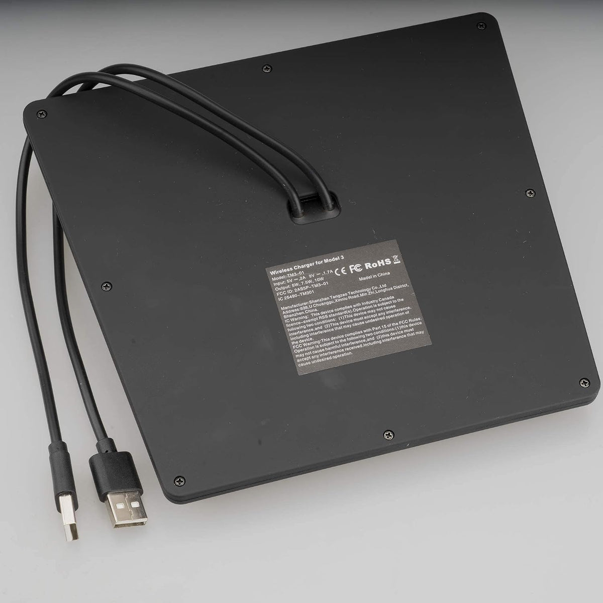 TAPTES Wireless Charger for Tesla Model 3 2017-2020, M3 Accessories
