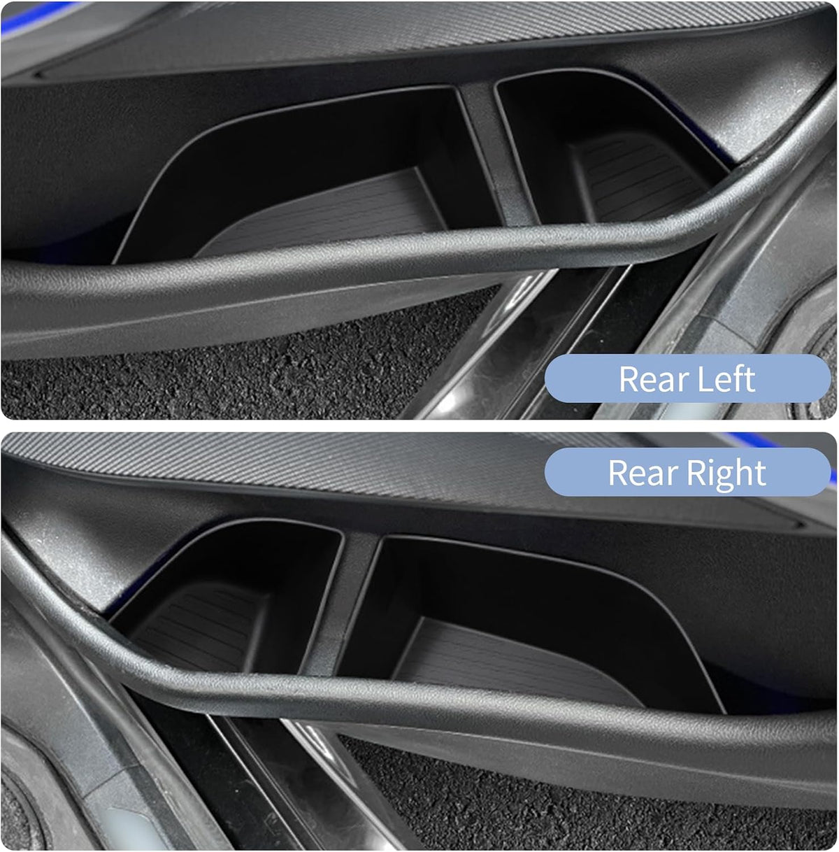 8pcs Car Door Organizer Tray Fit for BMW X5 2019 2020 2021 2022 2023 2024