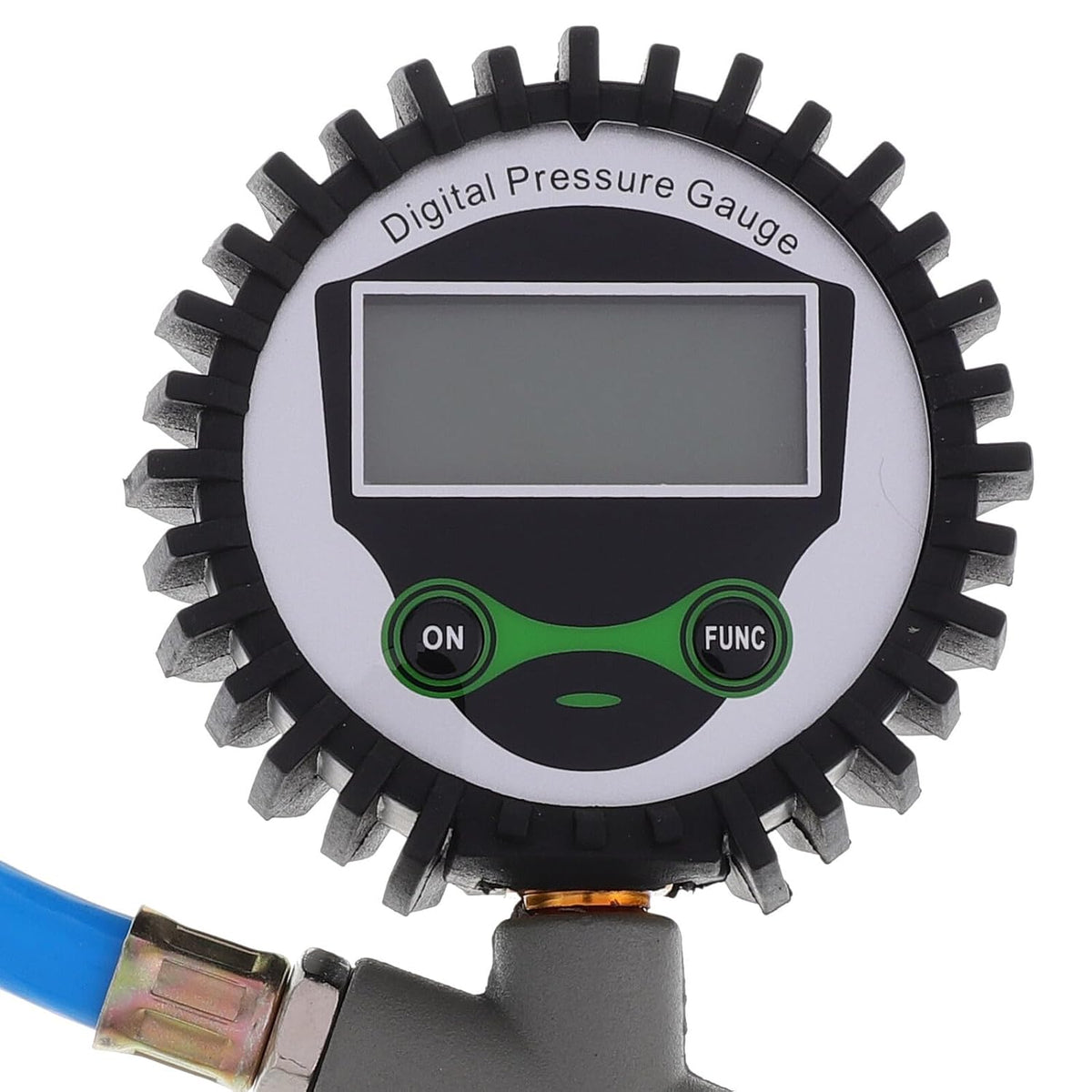 Heavy Duty Electronic Tire Pressure Gauge with Digital Display and Large Handle for Car and Motorcycle Tires Accurate Air Pressure Meter Tool
