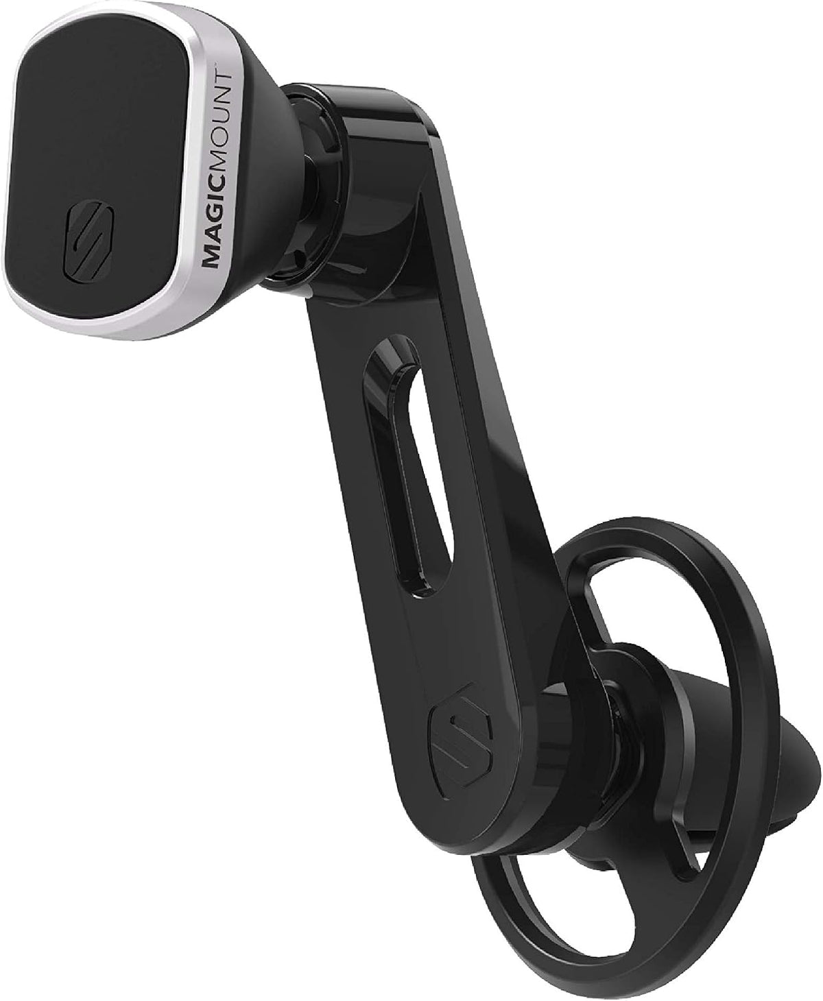 Scosche MMWSM-XCES0 MagicMount Select Magnetic Car Phone Holder - Strong Magnet Mount for iPhone and Android - Secure Magnetic Cell Phone Mount for Window or Dash - Universal 360° Adjustable Head