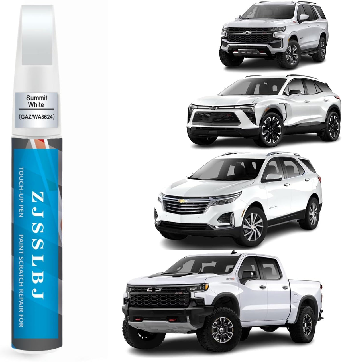 Car Touch Up Paint (Black GBA/WA8555) for Chevrolet