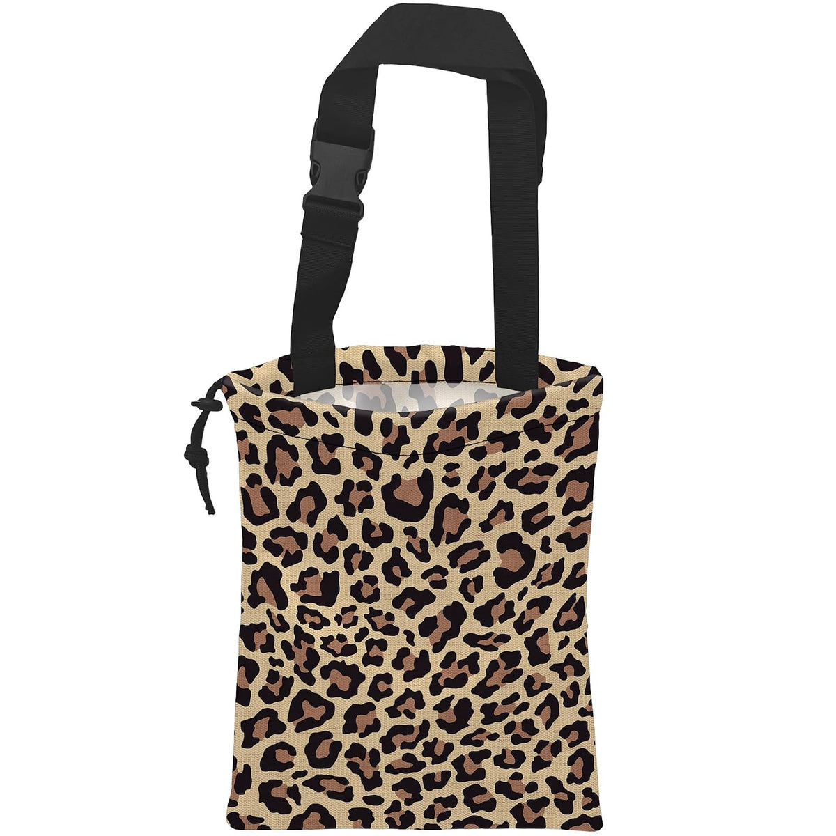 Car Trash Bag Hanging Blooming Flowers Car Trash Can Waterproof Garbage Bag Hanging for Car Back Seat