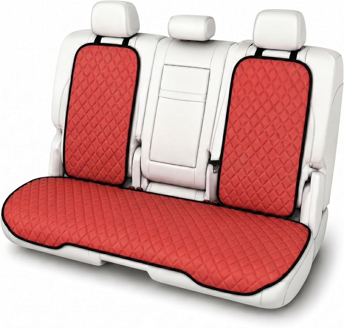 FH Group Car Seat Cushion – Neosupreme Single Front Seat Cover with Front Pockets, Airbag Compatible, Universal Fit Car Seat Cushion for Driver or Passenger Seat, SUV, Truck, Sedan & Van – Aqua