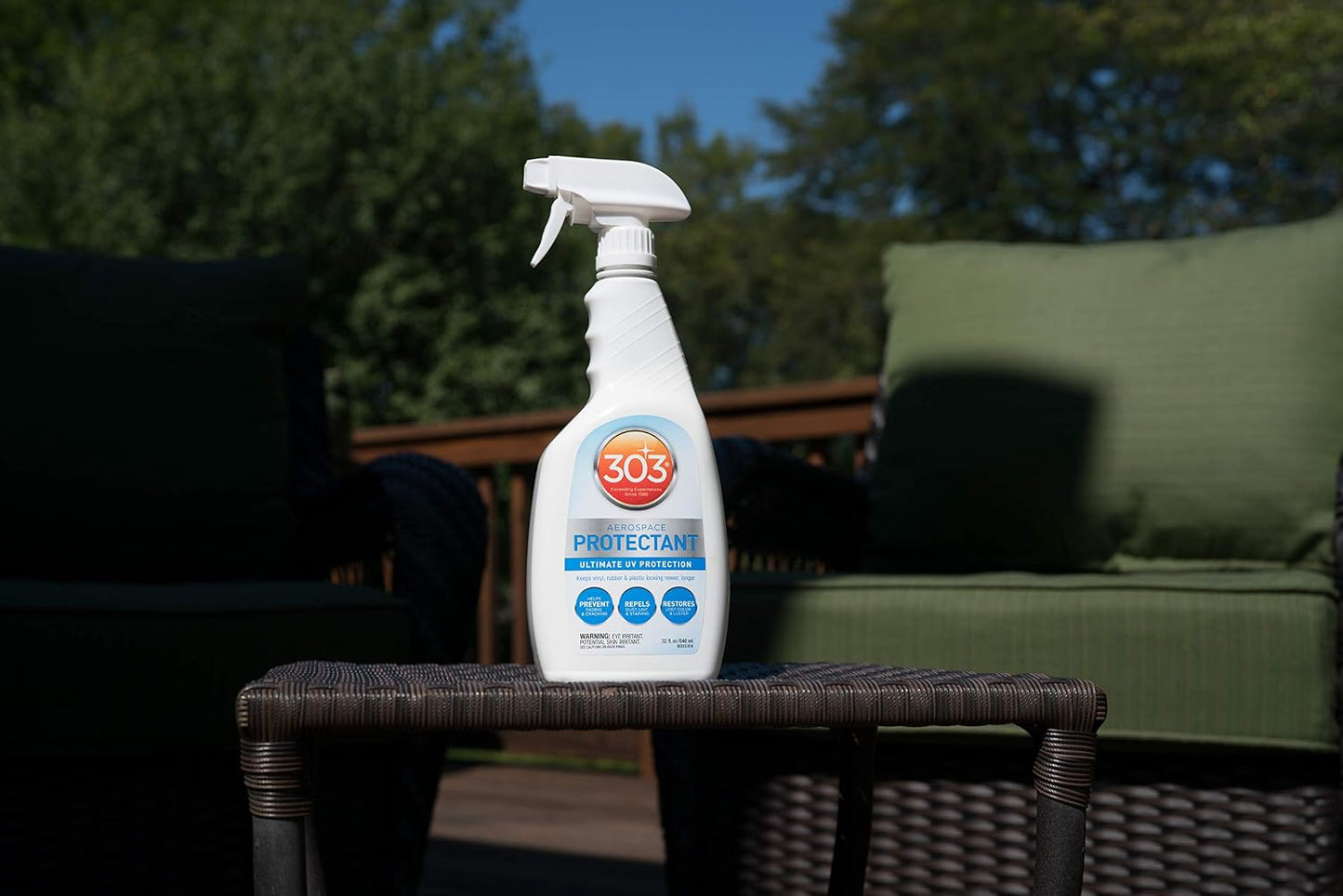 303 Aerospace Protectant for Vinyl, Plastic & Rubber, 32 oz | Provides UV protection while helping prevent fading, cracking, and discoloration.
