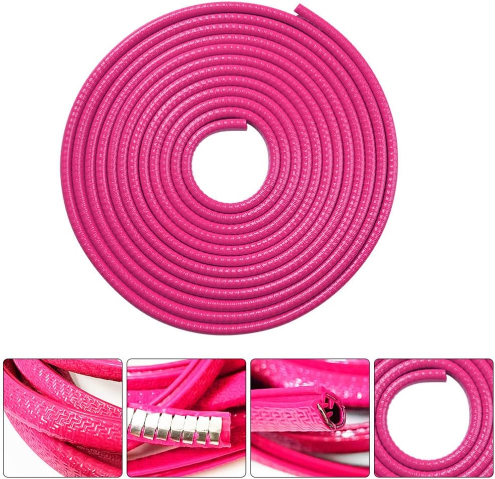 Garneck 10M/32ft Car Door Edge Guards Rubber U Shape Edge Trim Seal Strips Protector Car Door Edge Protection for Car Auto Vehicle