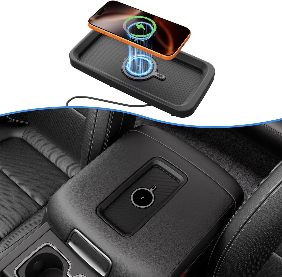 Wireless Charger Compatible with 2015-2018 Chevy Silverado