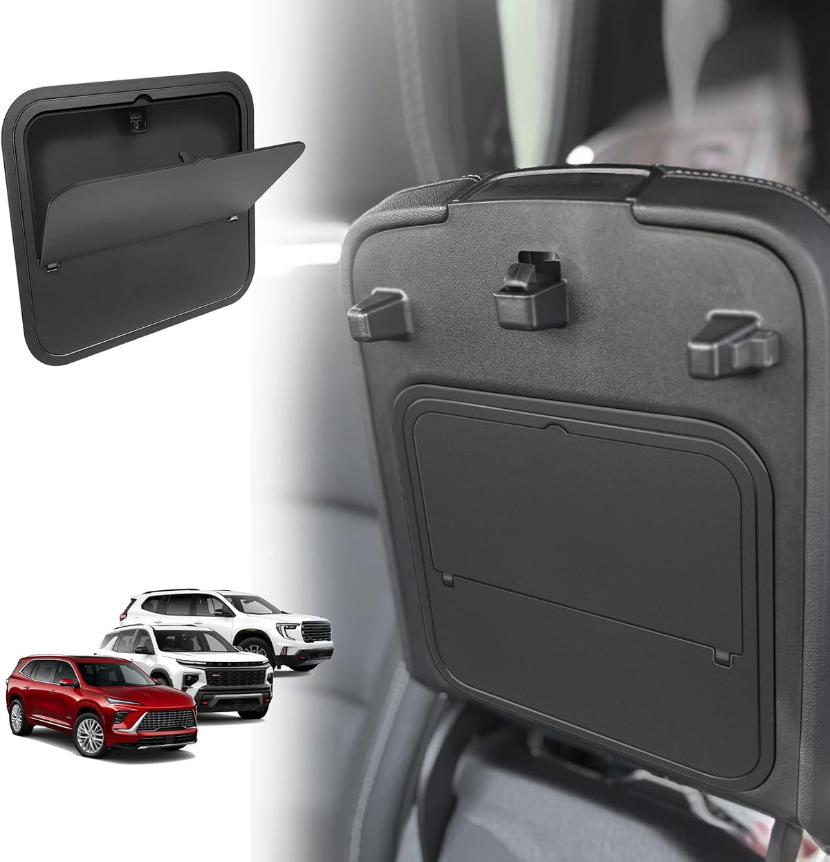 Muslogy Console Organizer for 2024+ GMC Acadia&Chevy Traverse/2025+ Enclave