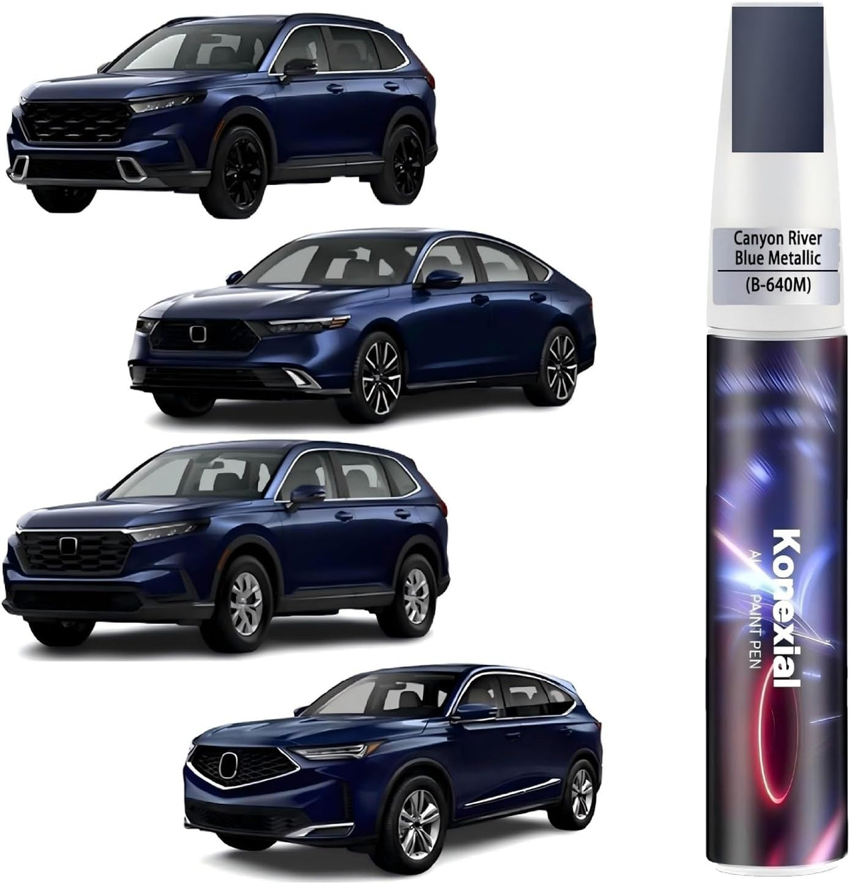 Platinum White Pearl(NH-883P) Touch up Paint for Honda OEM Color Match