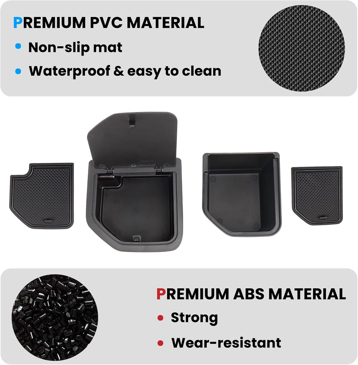 2PCS Cup Holder Organizer for 2023-2026 Toyota Grand Highlander