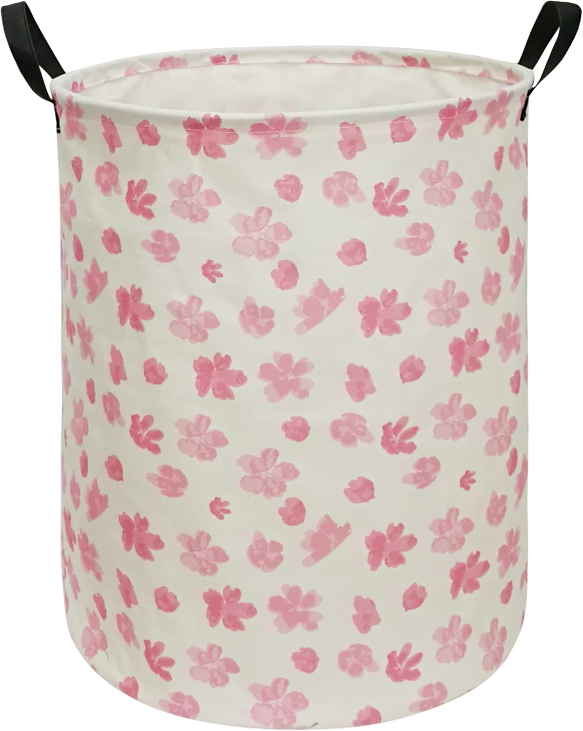 Collapsible Kids Laundry Basket Clothes Hamper, Foldable Storage Organizer Bin, Toy Clothes Storage with Handles for Boys Girls Bedroom, Room Decor Farm