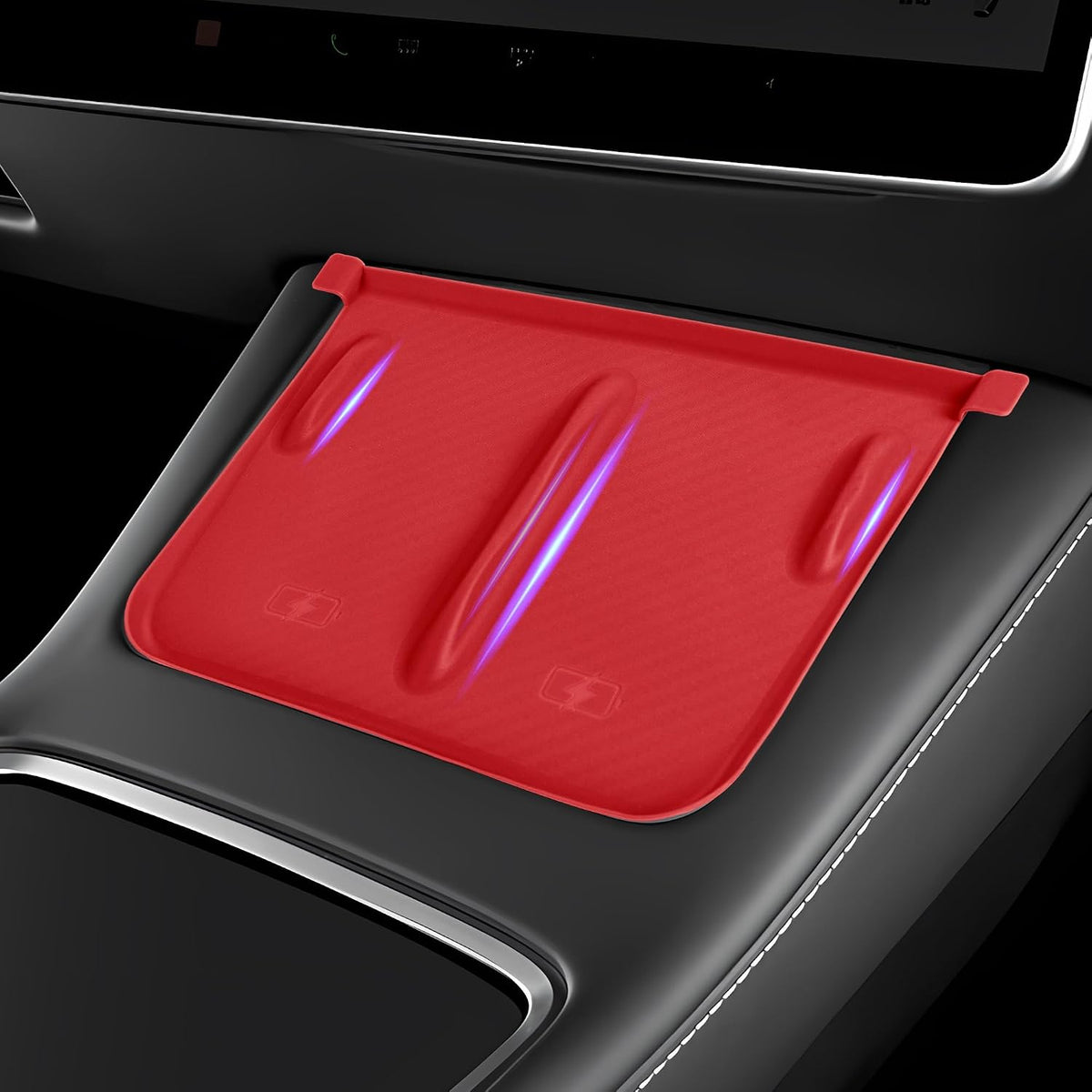Frani Wireless Charging Pad Cover for Tesla Model Y Juniper/YL