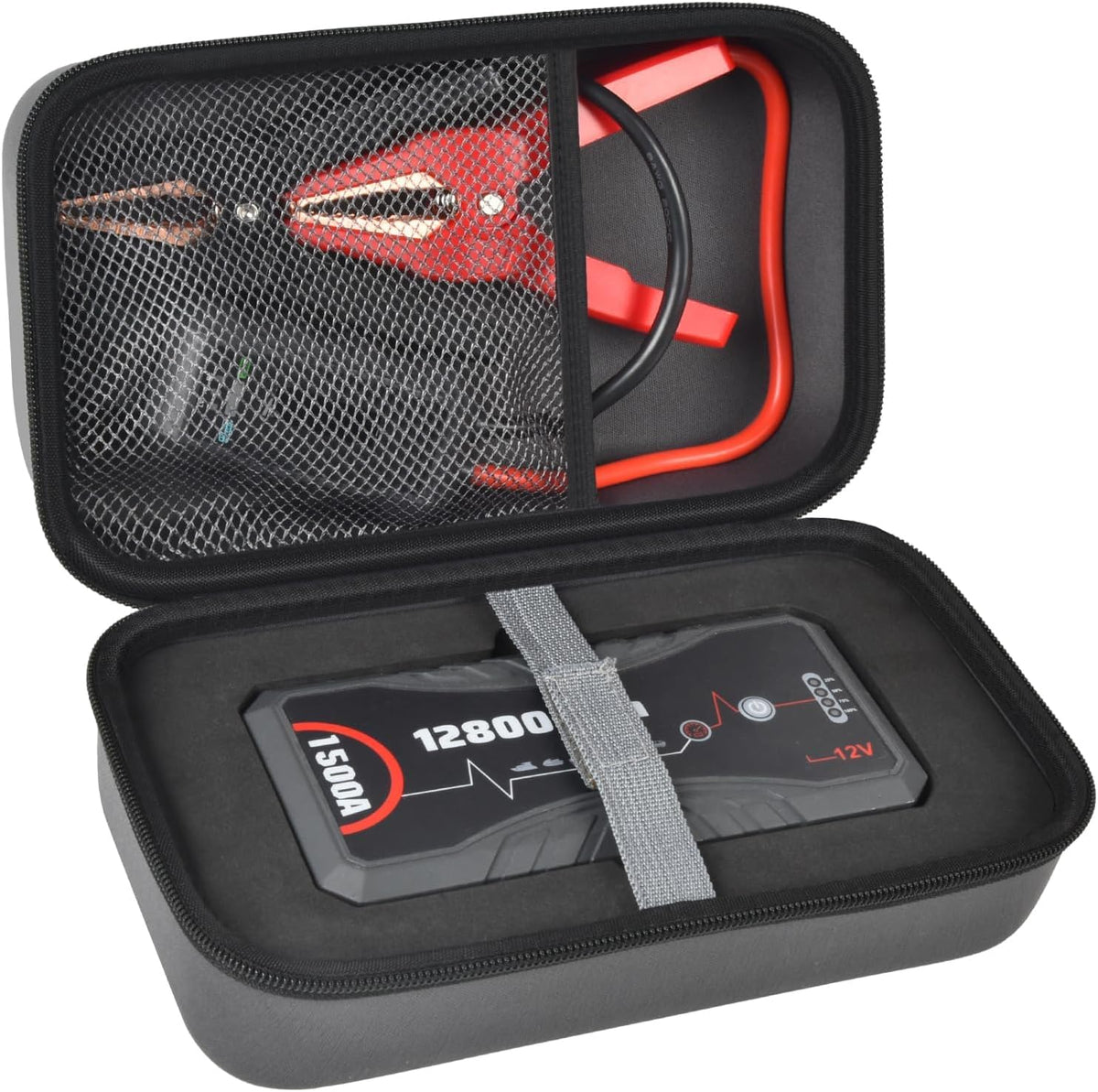 ANKHOH Carrying Case for NEXPOW Car Jump Starter, for 1500A Peak 12800mAh