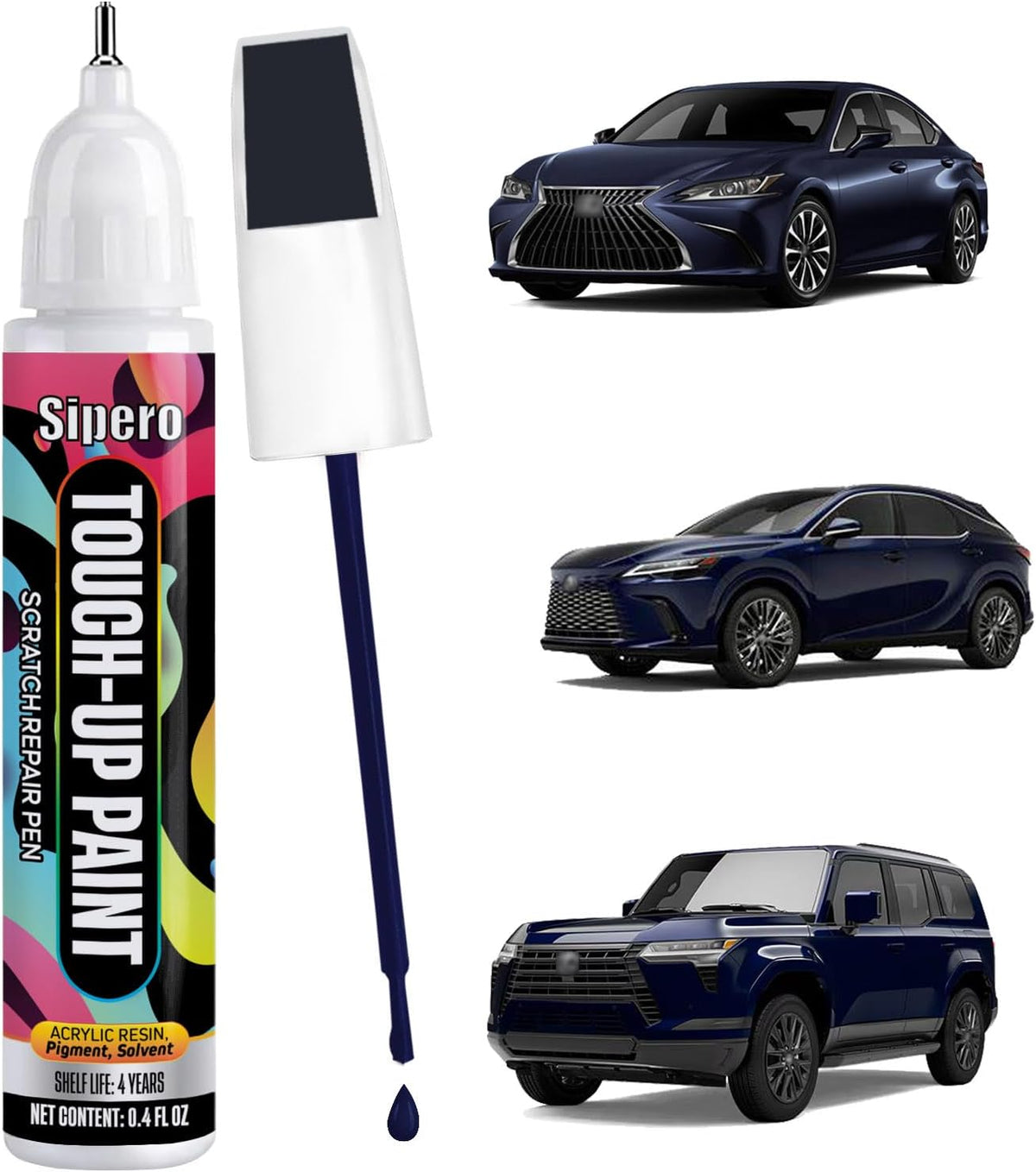 Caviar (223) Touch Up Paint for Lexus ES RX GX LS
