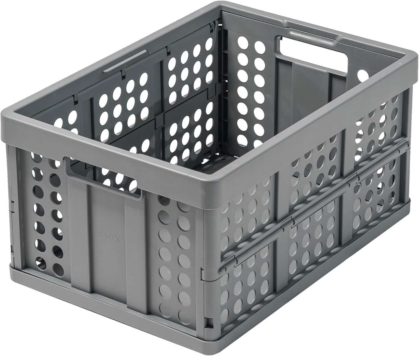 Clax® crate | folding box | basket | 48 qt (12 gal) | black