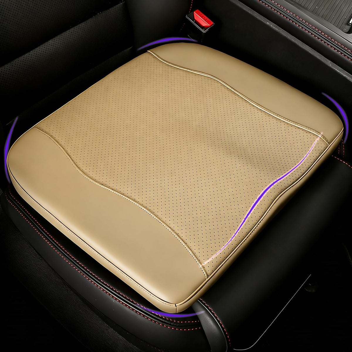 Comfort Memory Foam Car Seat Cushions For Driving,Black Booster Cushion Pad