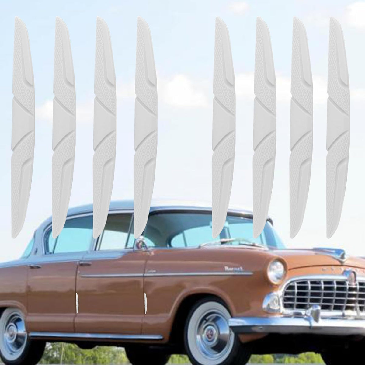 Car Door Edge Guards: Anti-Scratch Rubber Protectors