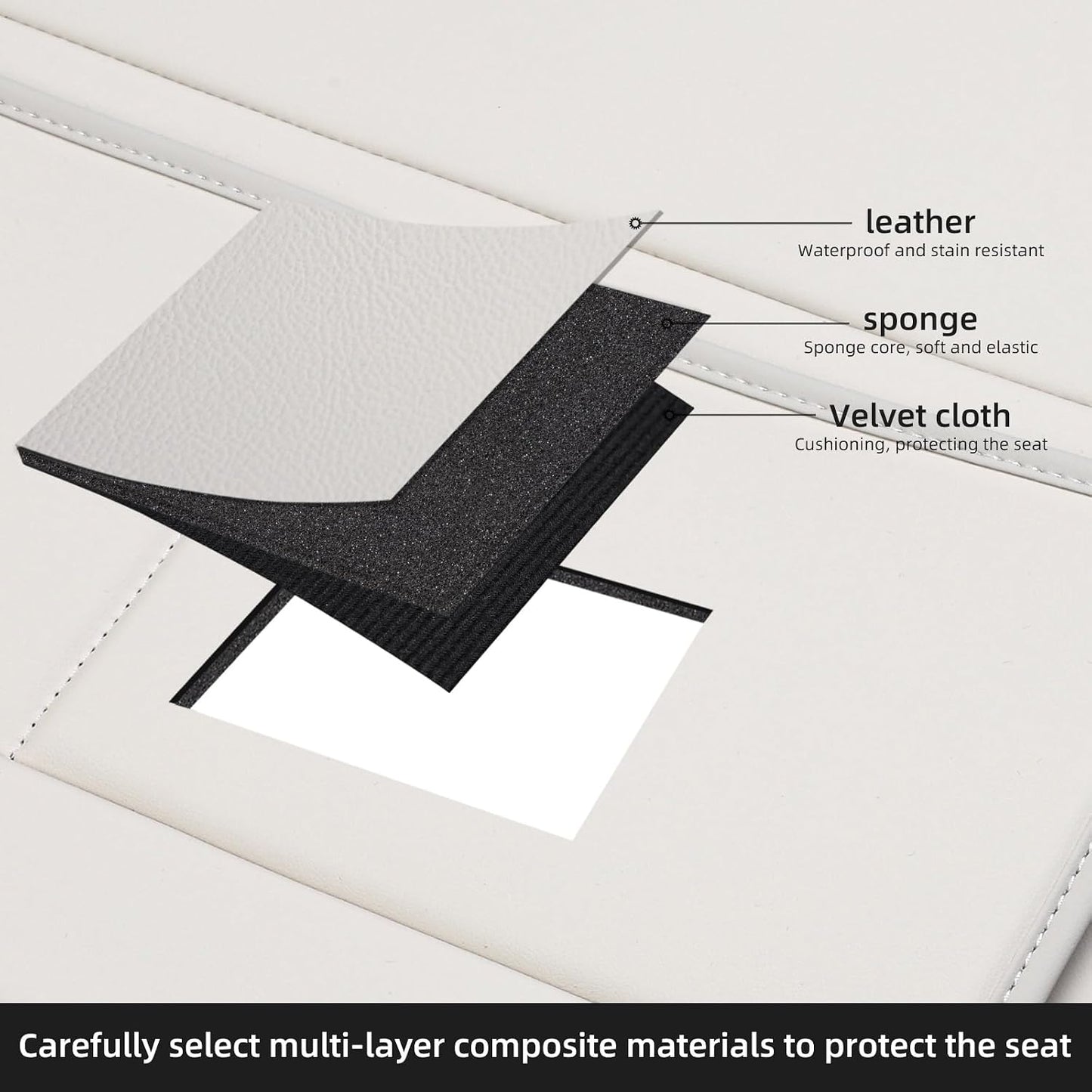 TAIKOO Seat Back Protector,Shields Seat Backs From Kicks and Adds Storage | kick mats back seat protector easy to install and clean, well-crafted, sturdy, durable and stylish.2 Pack