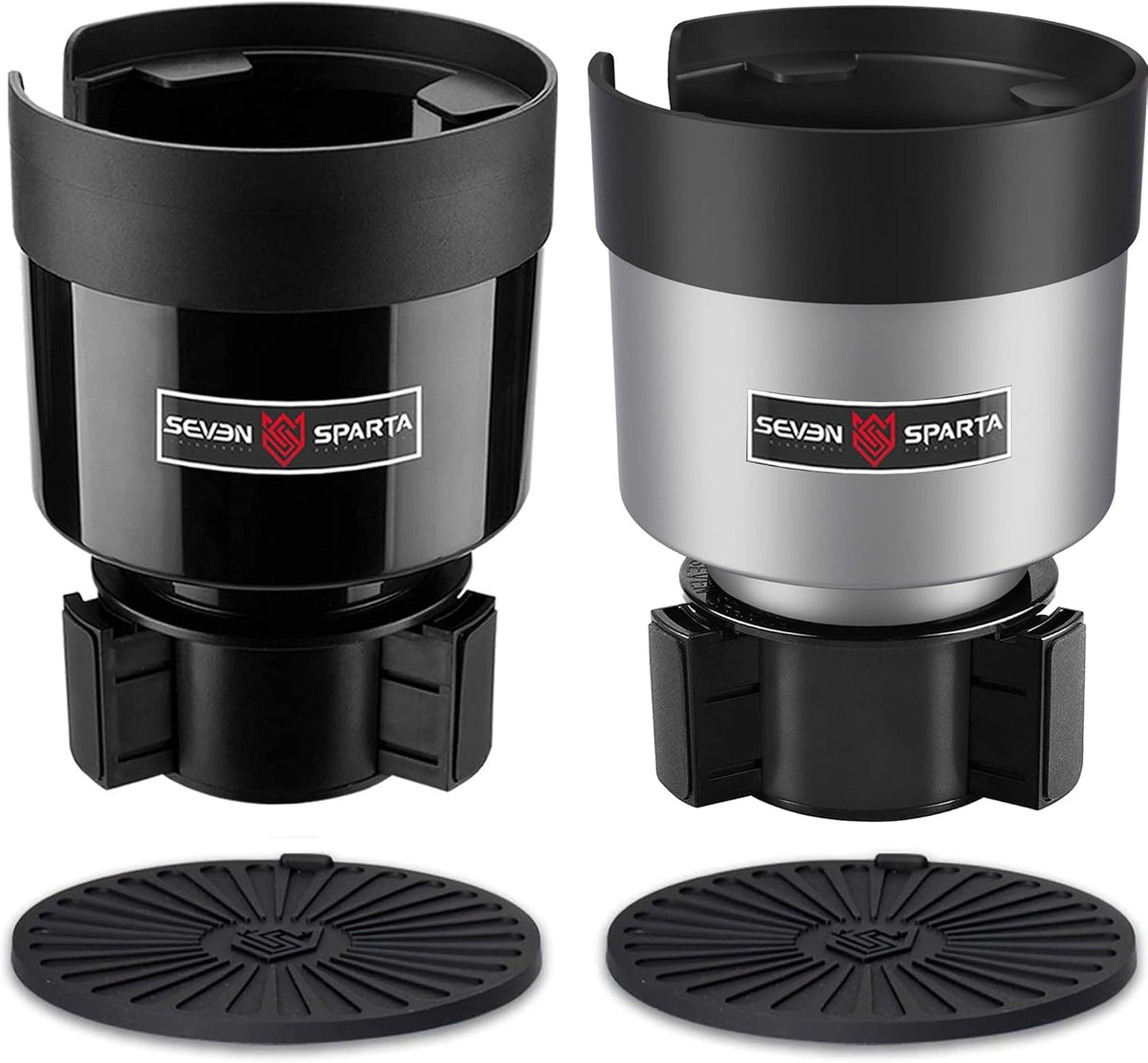 SEVEN SPARTA Car Cup Holder Expander for 32-40oz Large Bottles & Tumblers