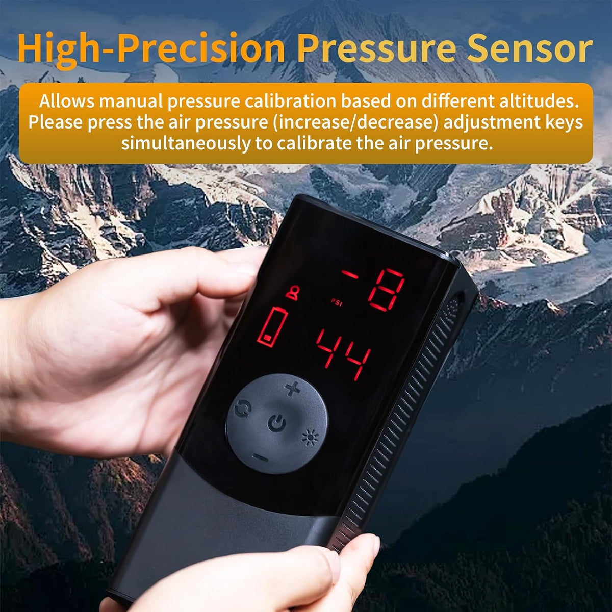 Tire Inflator Portable Air Compressor,150PSI Cordless Air Pump for Car