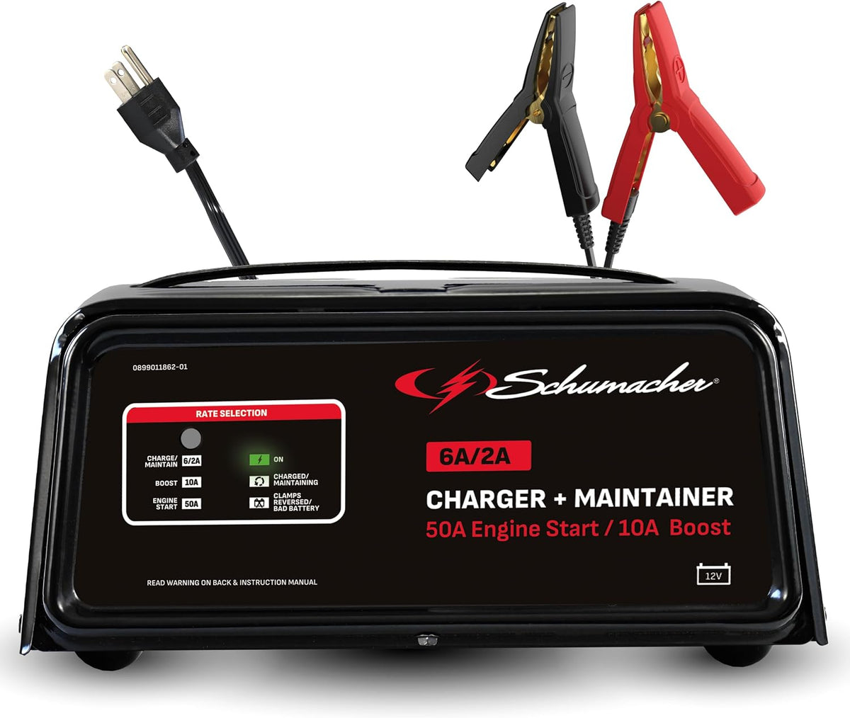 Schumacher Electric 6A Car Battery Charger & Maintainer, 12V – SC1305