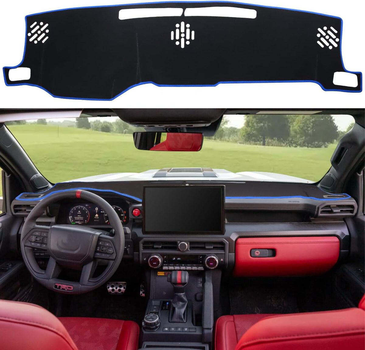 Dash Cover Mat for Toyota Tacoma Accessories 2024 2025 2026