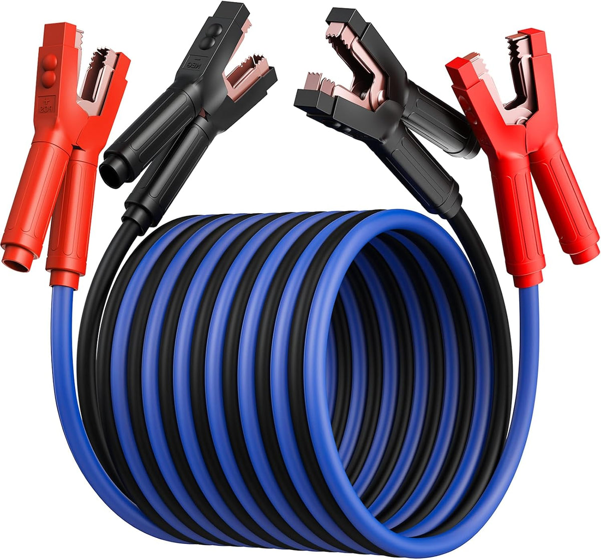 1 Gauge 30 Ft Heavy Duty Jumper Cables - 175A Anderson Connect