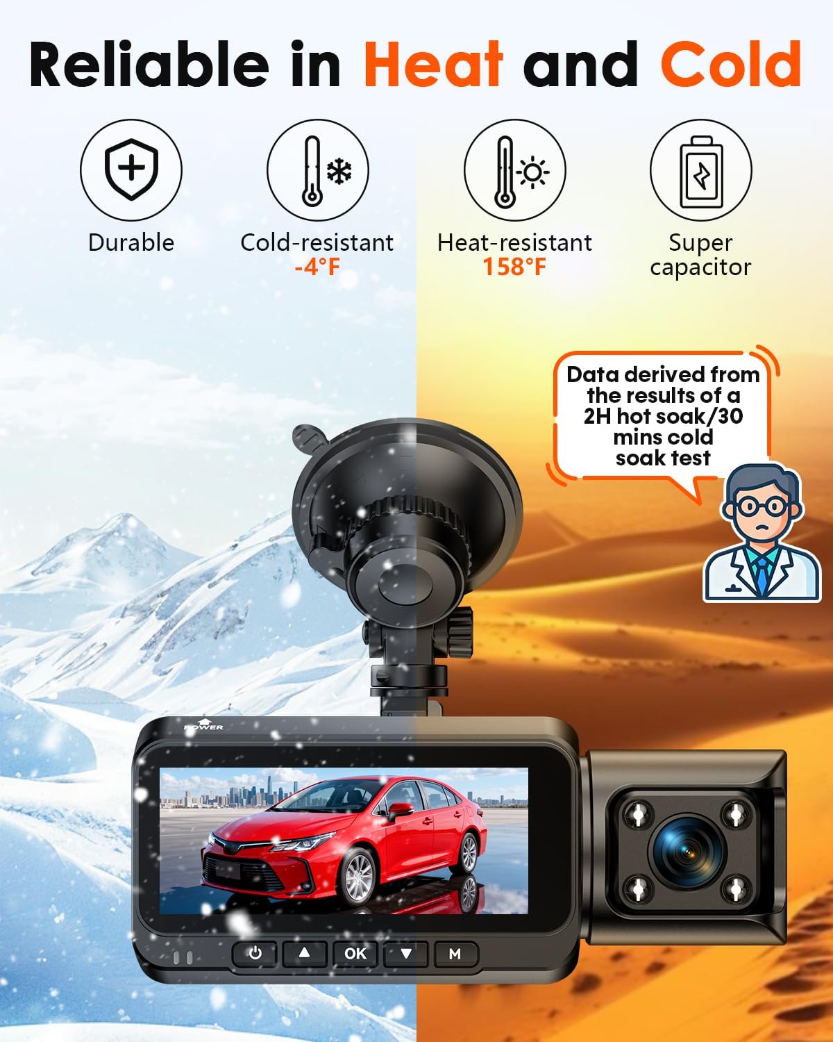 3 Channel Dash Cam, Dash Cam Front Rear Inside, Car Camera for Rideshare