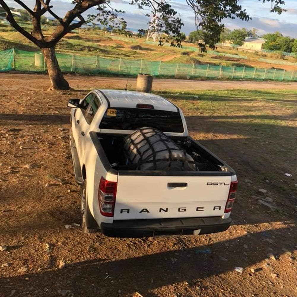 Surmountway 66" x 50" Heavy Duty Cargo Net for Pickup Truck Bed