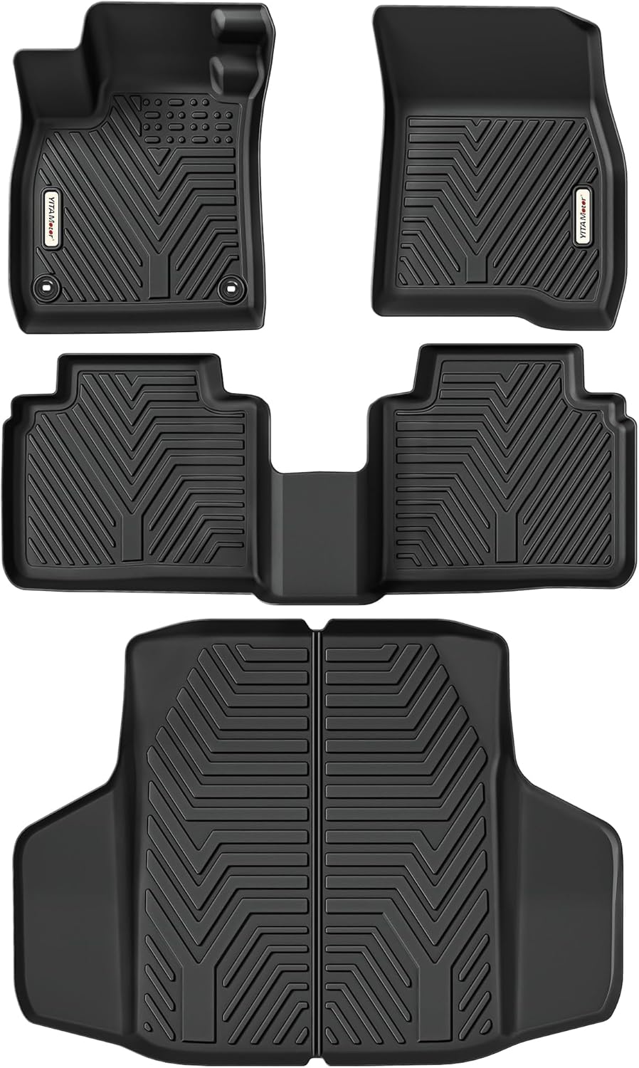 YITAMOTOR Floor Mats Fit for Honda Accord 2018-2022, All Weather Protection