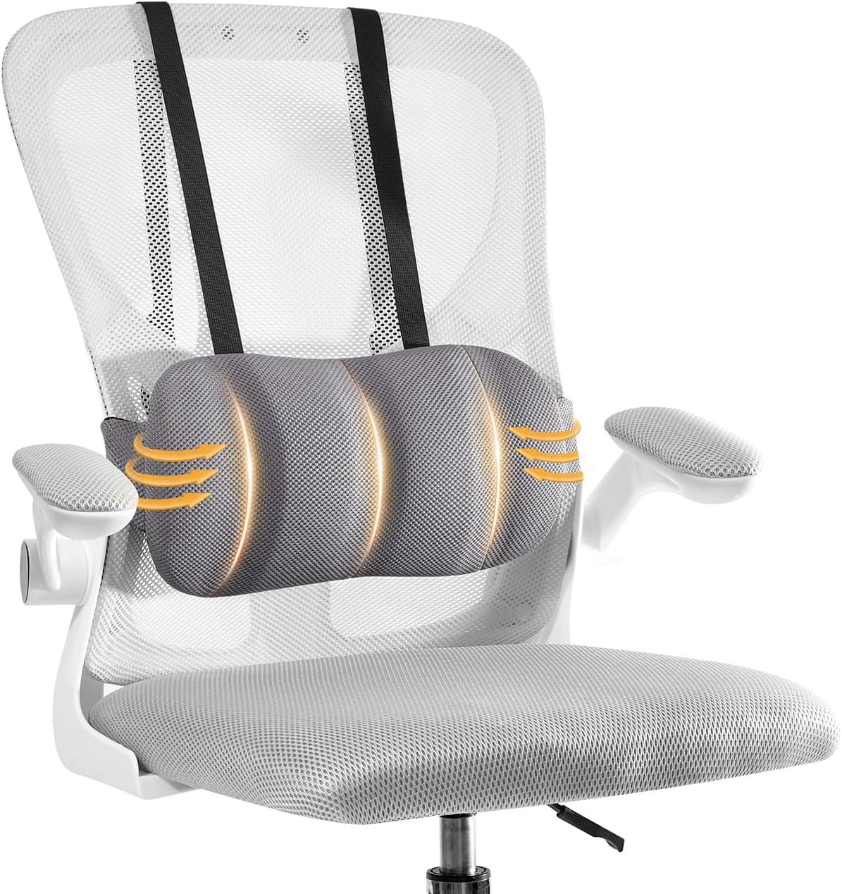 Lumbar Support Pillow for Car,Adjustable Back Support for Car Seat