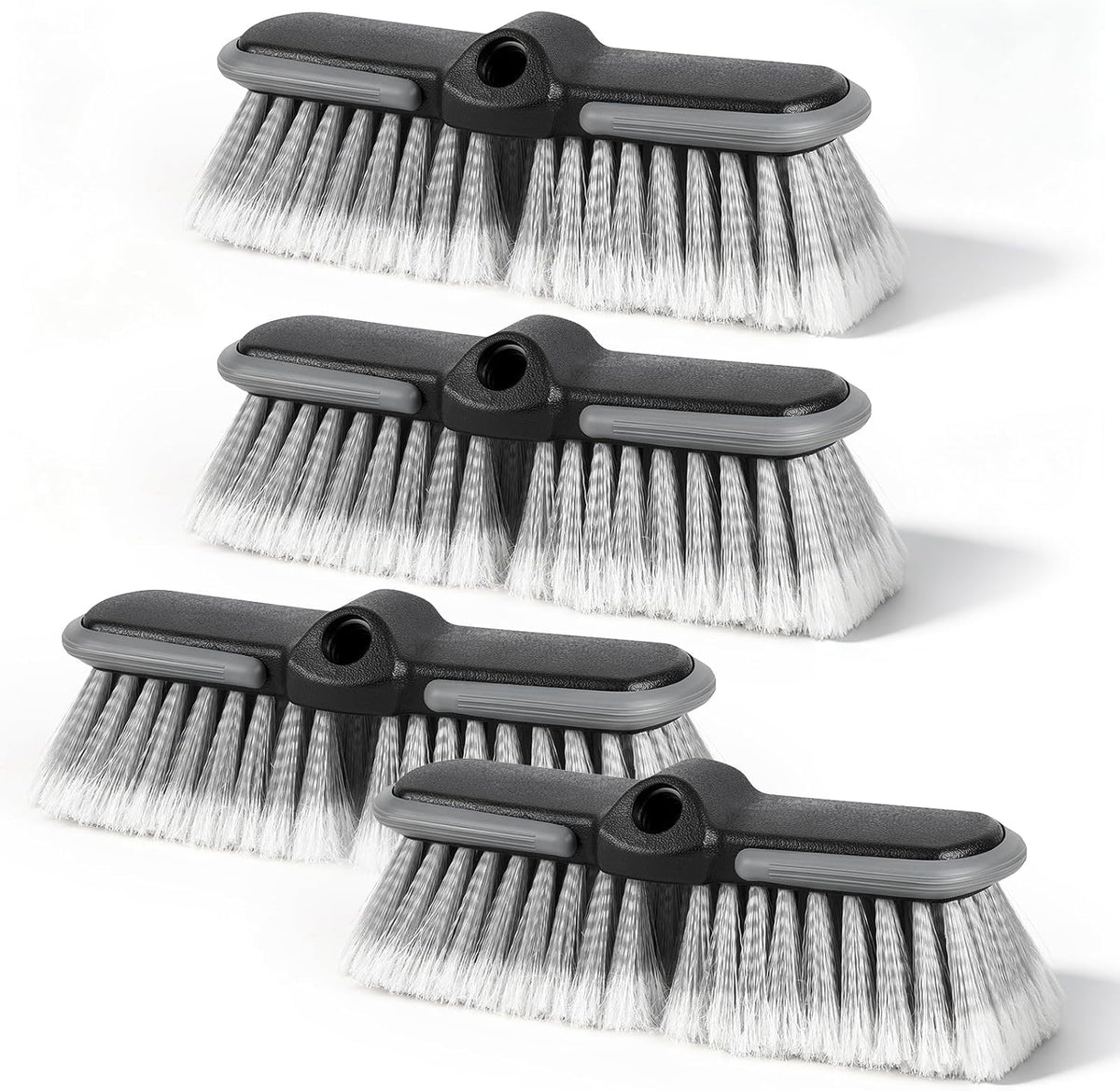 10" Car Wash Brush Head with Soft Bristles, Soft Car Wash Brush