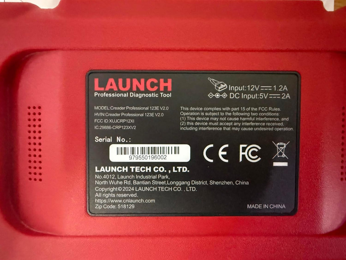 2026 Upgraded LAUNCH OBD2 Scanner CRP123E V2.0 Elite, Lifetime Updates