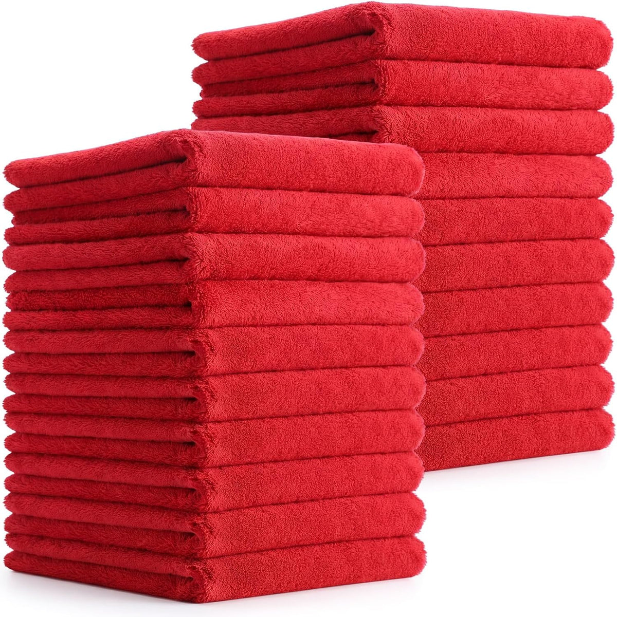 Tallew Car Microfiber Towels, Yellow, 16 Pcs