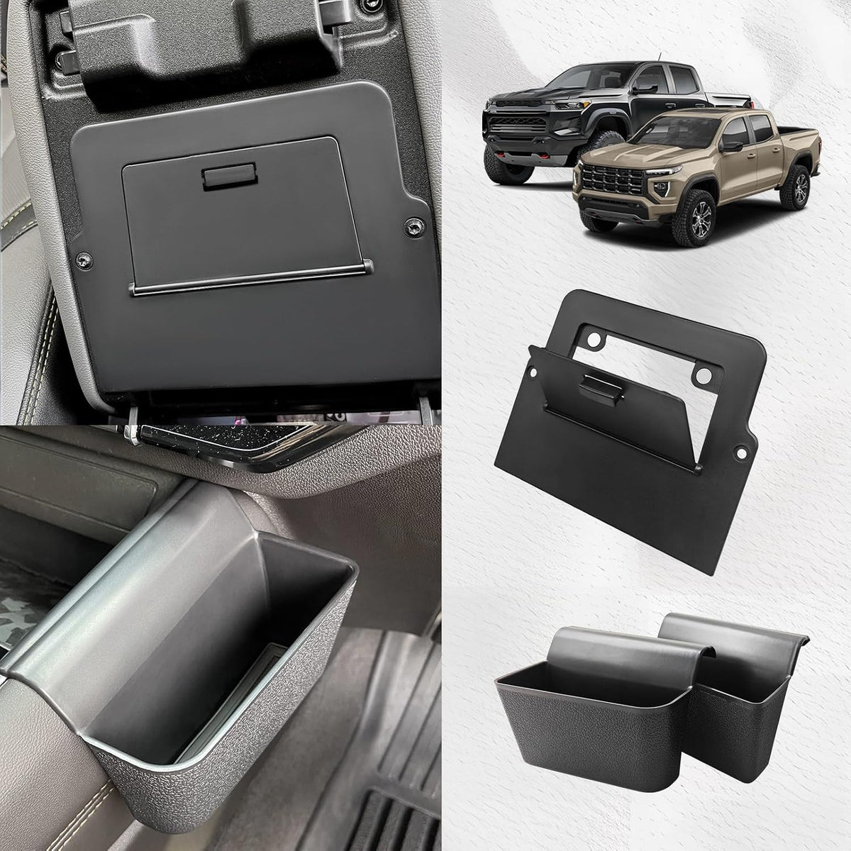 Muslogy Shifter Storage Box for 2023-2026 Chevy Colorado/GMC Canyon