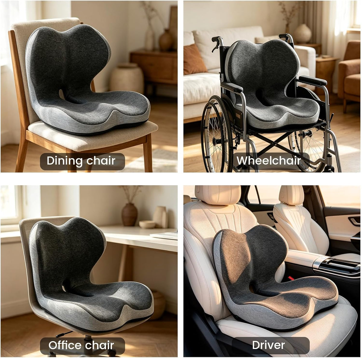 Car Seat Cushion For Long Driving,Office Chair Cushions For Back And Butt