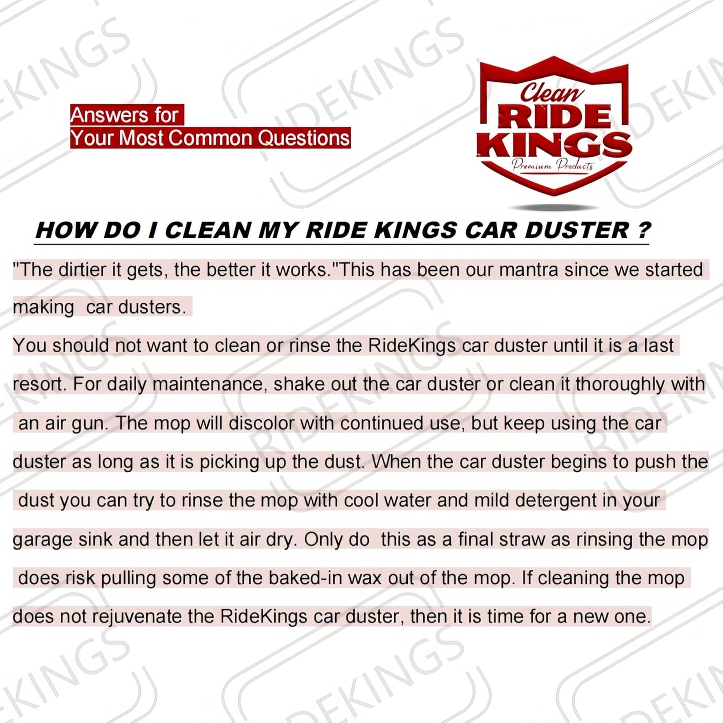Car Duster Exterior Scratch Free,Car Dusters Extendable Handle Cleaning Exterior,Detailing Brush Kit for Truck,SUV,Caravan,Motorcycle,Wax Cotton Fabric,Waterless Wash Equipment