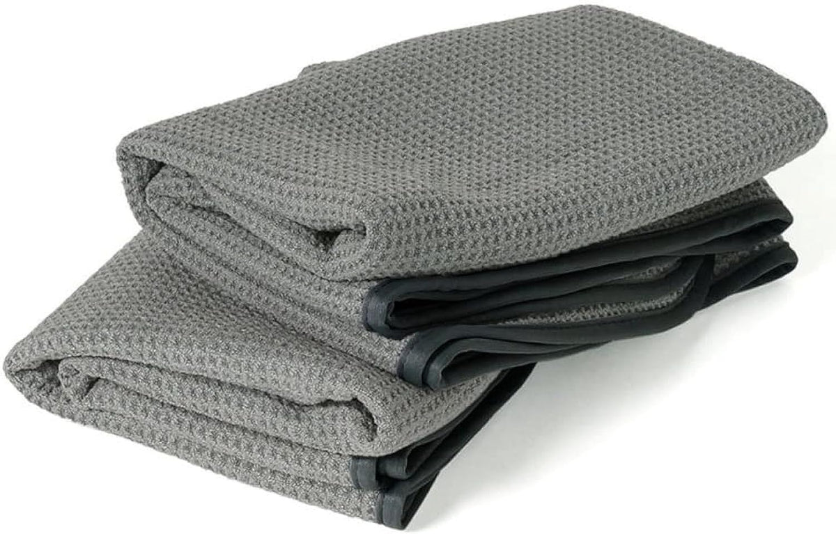 Zwipes Auto 879-2 Professional Microfiber Waffle Drying Towel, 25 in. x 35 in, 2-Pack