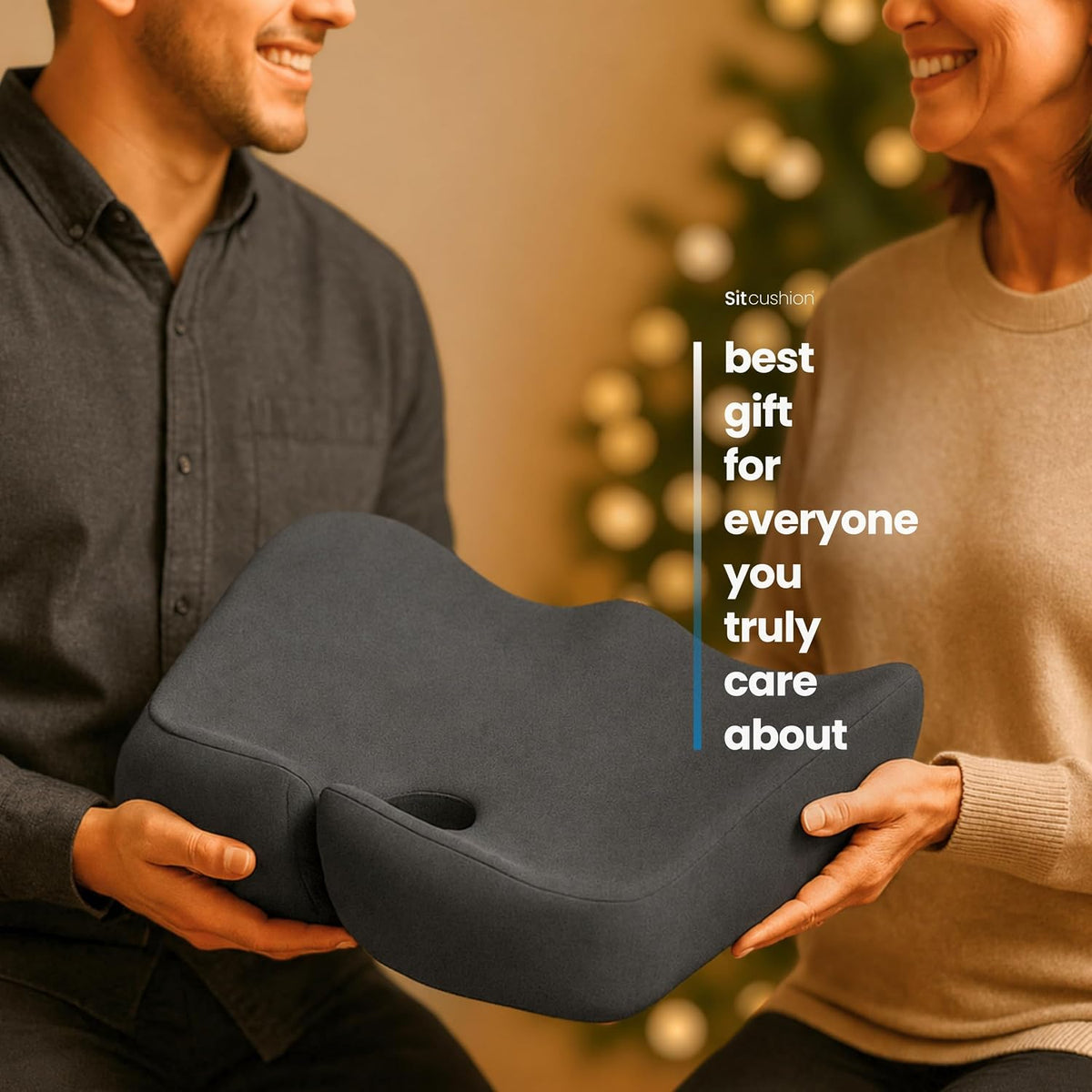 Driver Seat Cushion for Car, Tailbone Pain Relief Car Pillow and Seat Pad