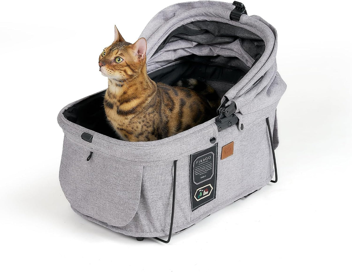 Sway2 Pet Car Seat and Carrier, 2-in-1 Booster Seat for Small Dogs and Cats
