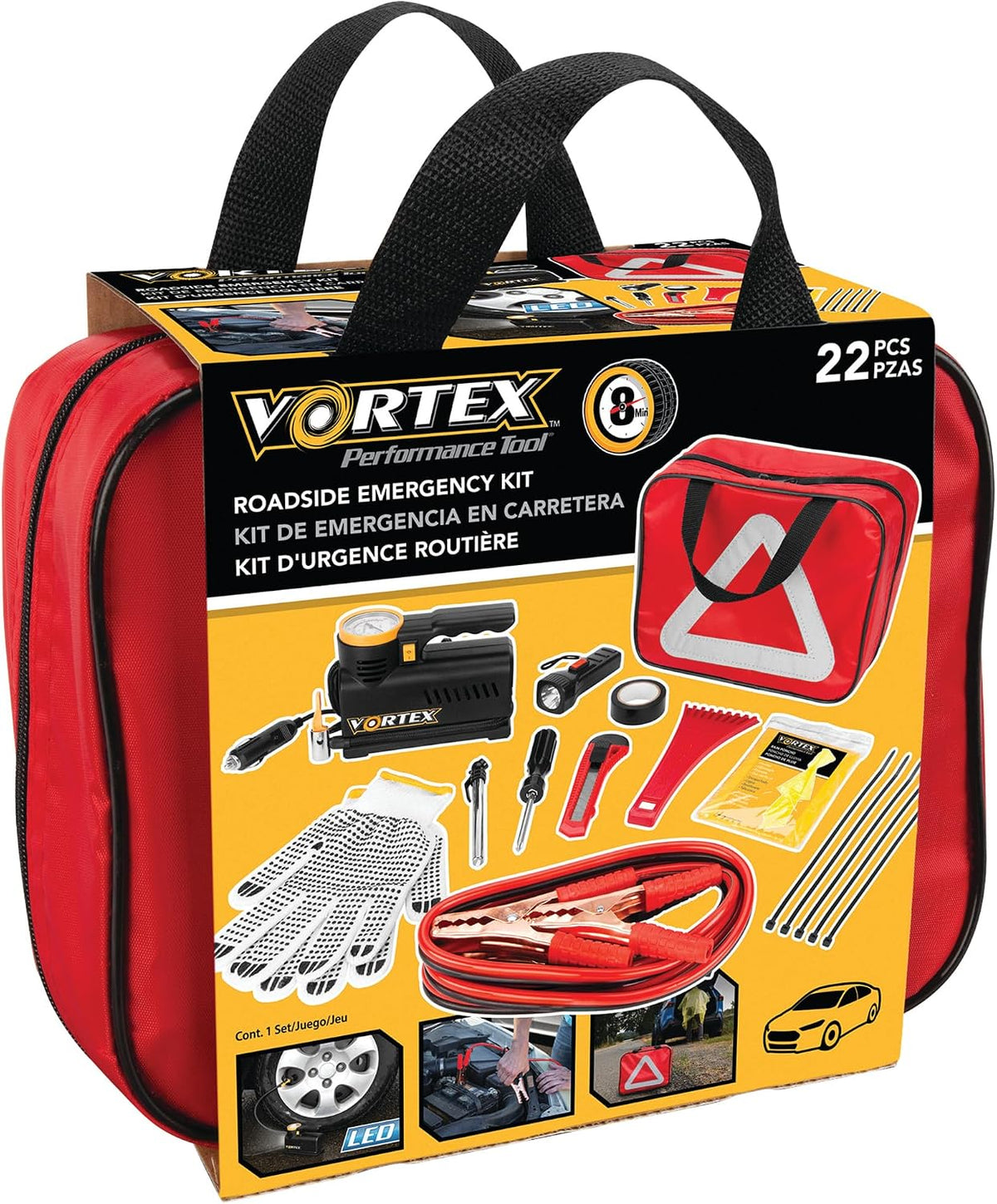 Performance Tool Vortex Roadside Assistance Kit